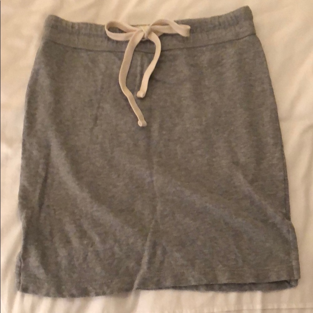 James Perse cotton mini skirt